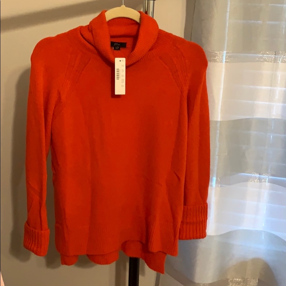 J. Crew Bright Red Sweater. New with tags